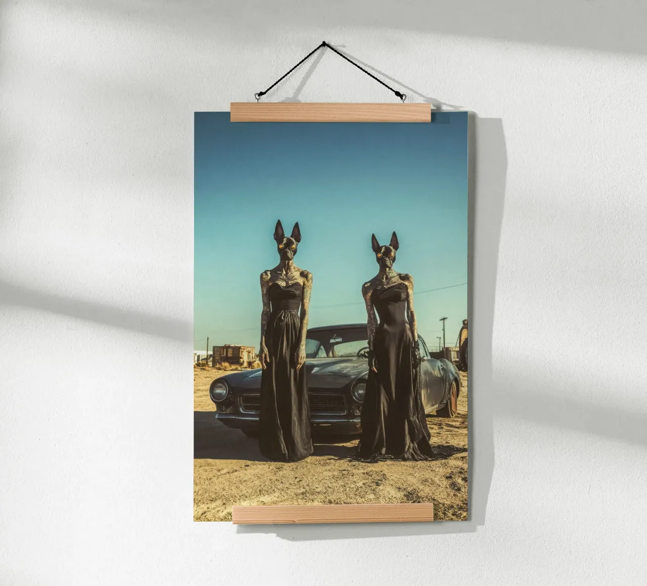 Sofia et Luna poster da Affiches Chien Originales – Dogland