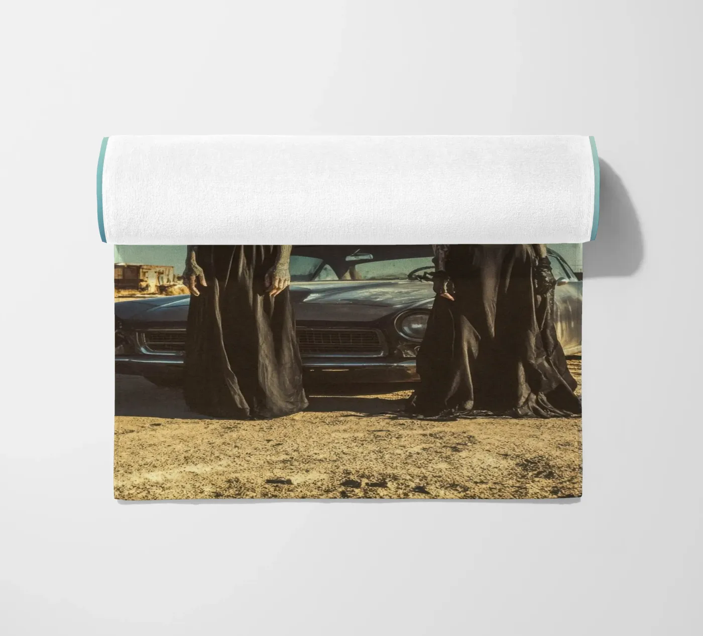 Sofia et Luna strandhanddoek van Affiches Chien Originales – Dogland