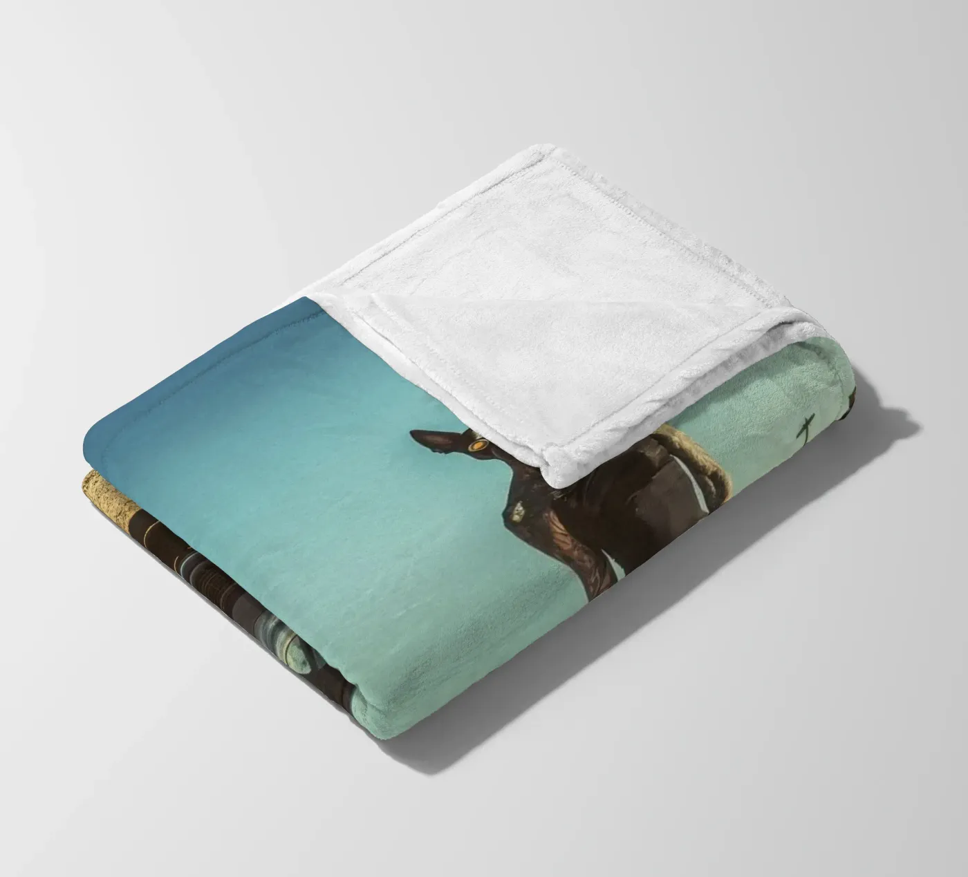 Sofia et Luna fleece blanket by Affiches Chien Originales – Dogland