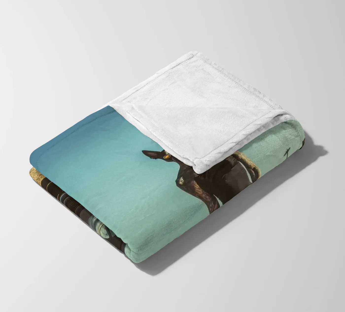 Sofia et Luna fleece blanket by Affiches Chien Originales – Dogland