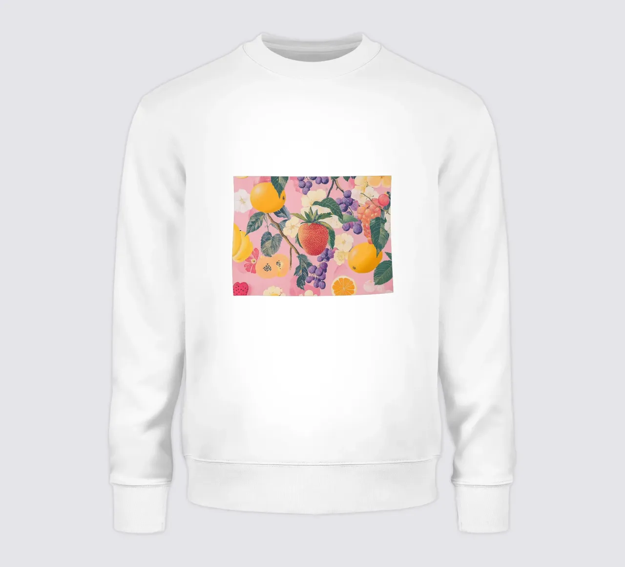 Amor de fresa con flores sudadera de Carinaprint