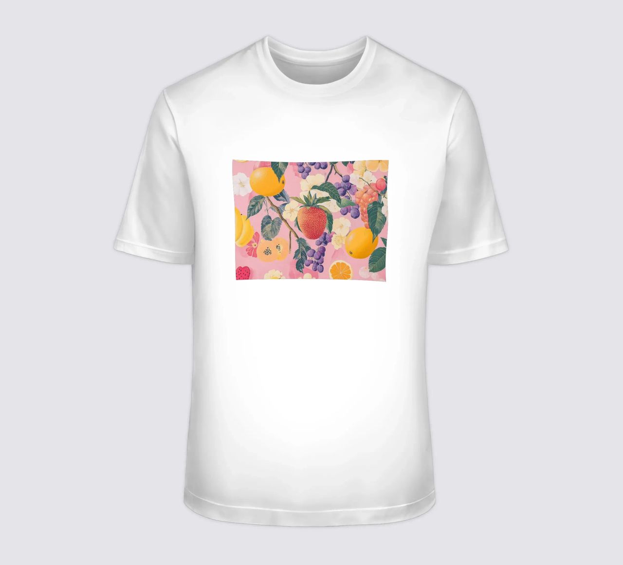 Amore di fragola con i fiori t-shirt da Carinaprint