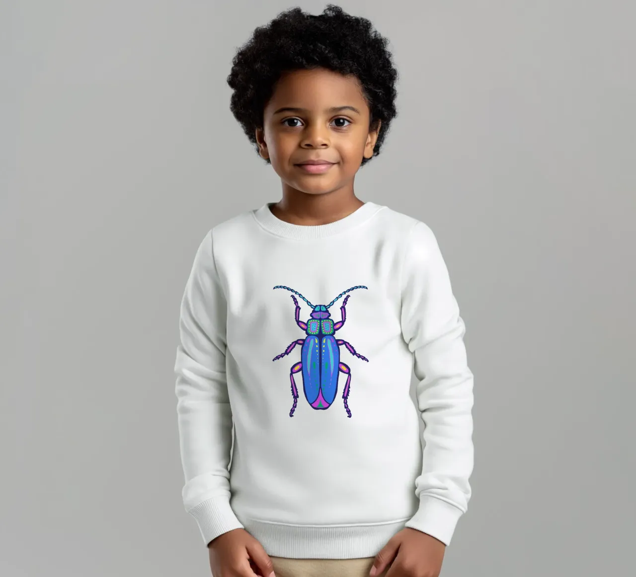 Big Beetle felpa bambino da Miris bunte Modewelt
