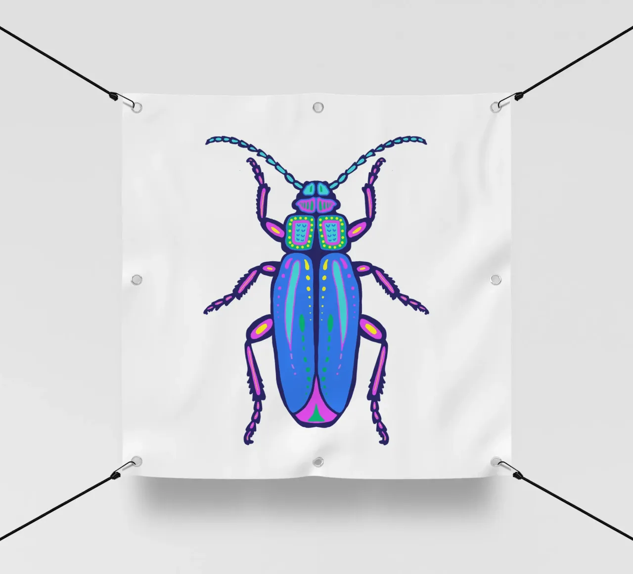 Big Beetle telo in pvc da Miris bunte Modewelt