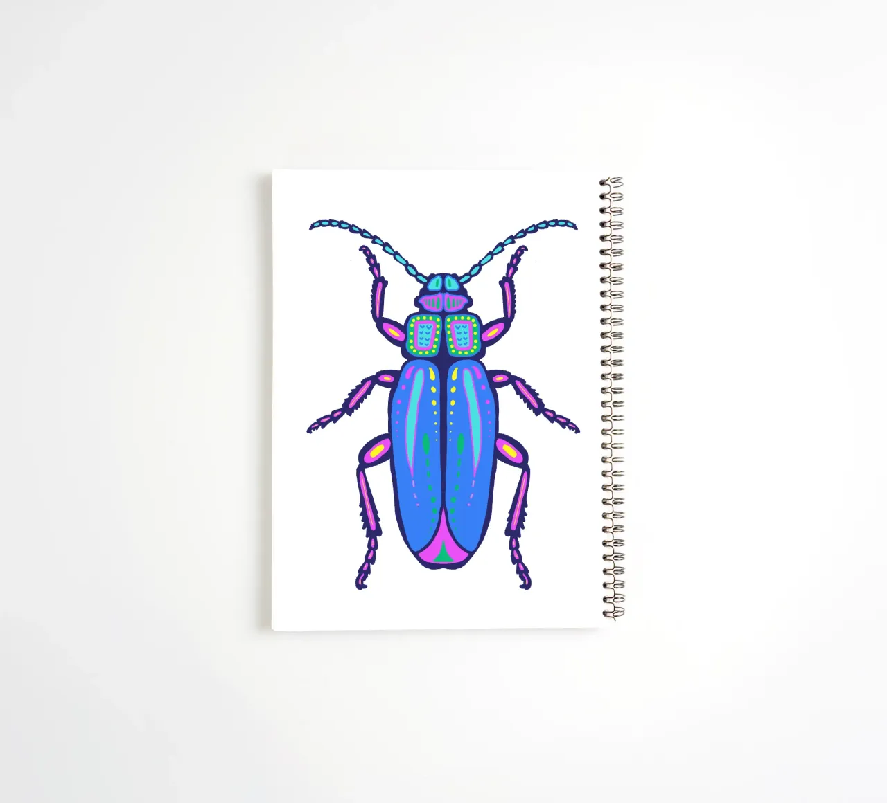 Big Beetle spiral notebook by Miris bunte Modewelt