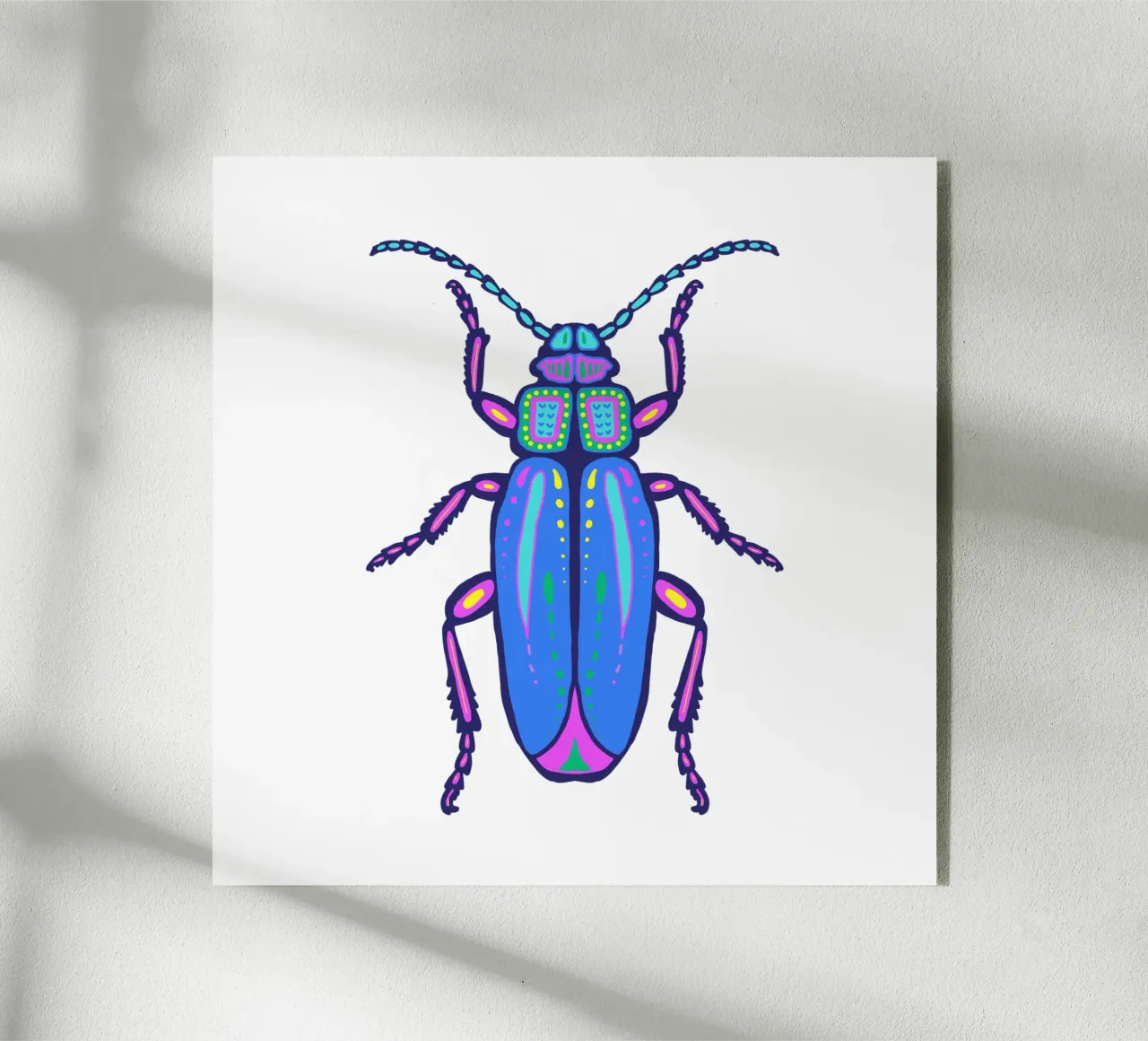 Big Beetle Acryl-Glas von Miris bunte Modewelt