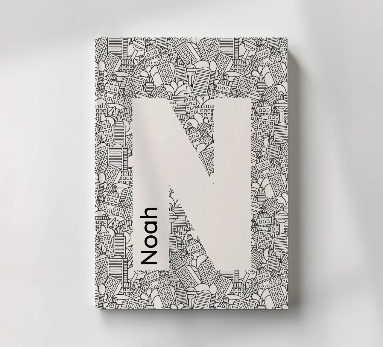 Un nom unique carnet de notes de Doodle Dreams Art