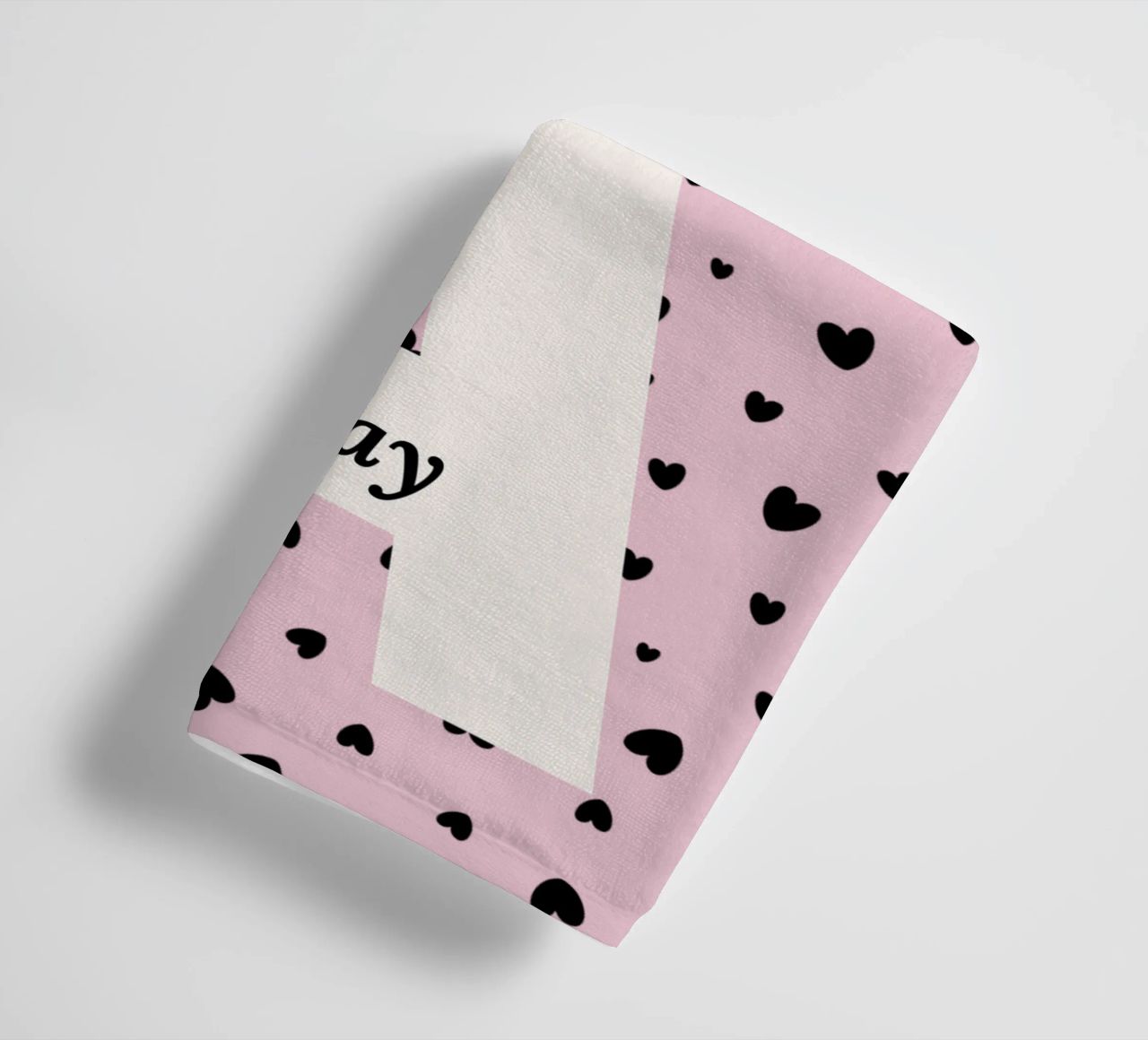Un nom unique serviette de bain de Doodle Dreams Art