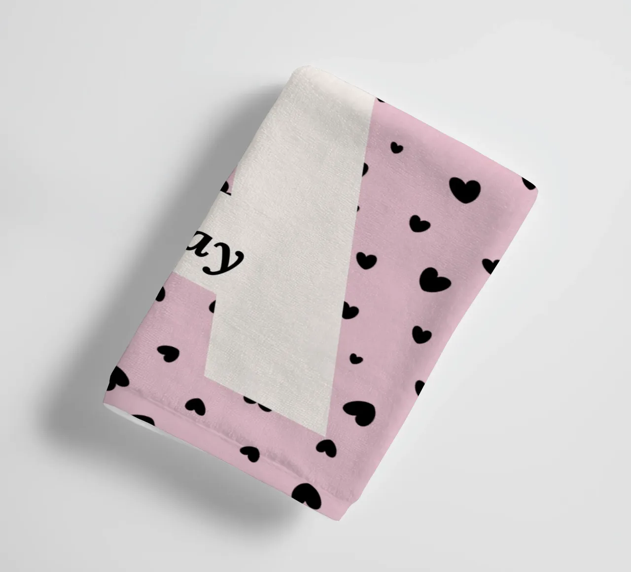 Un nom unique serviette de bain de Doodle Dreams Art