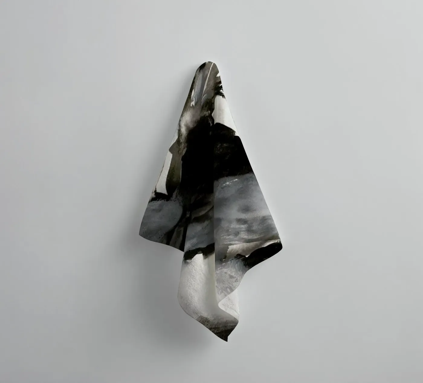 Self-Effacing Fox badhanddoek van Victoria Verbaan