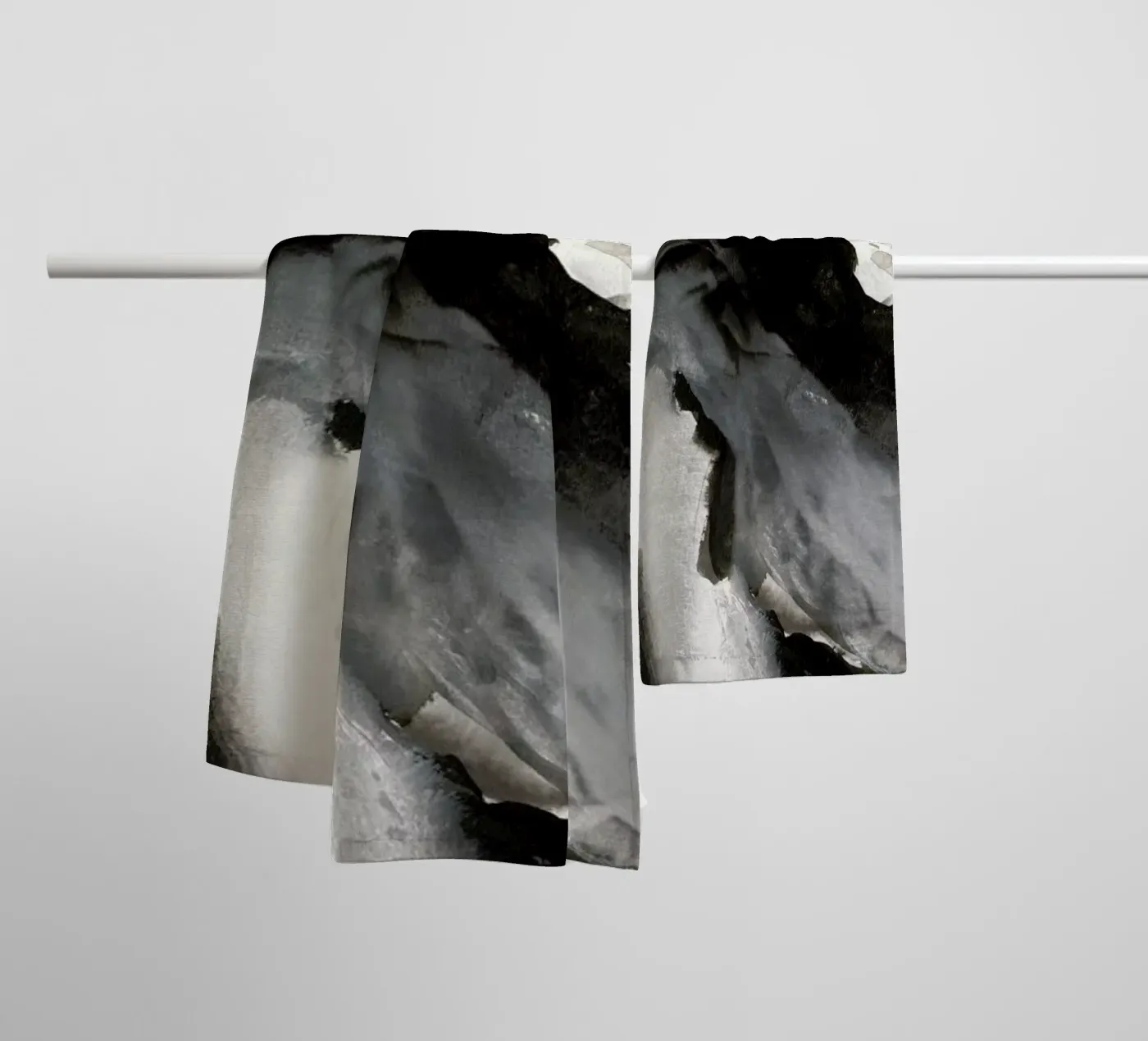 Self-Effacing Fox badhanddoek van Victoria Verbaan