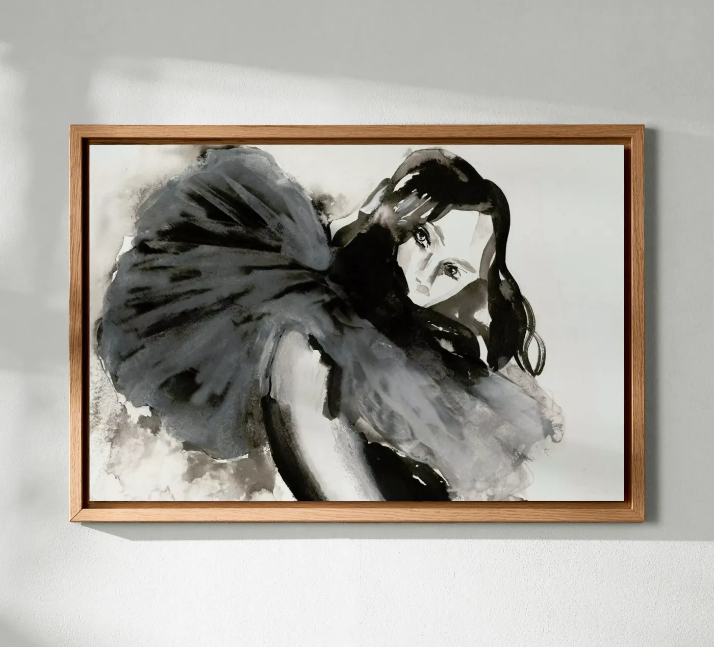 Self-Effacing Fox canvas van Victoria Verbaan