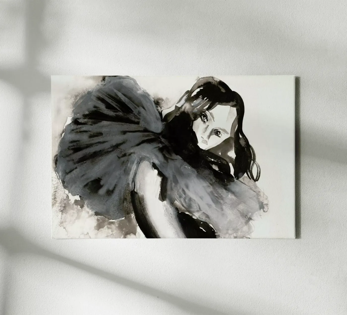 Self-Effacing Fox canvas van Victoria Verbaan