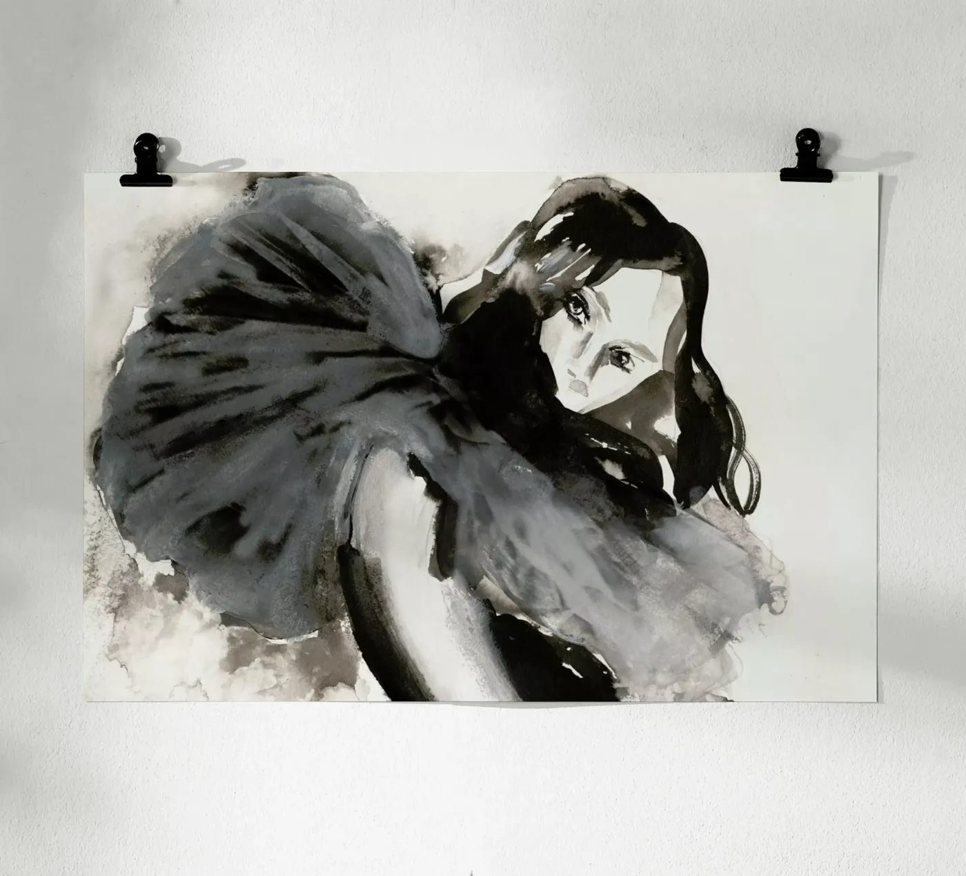 Self-Effacing Fox poster van Victoria Verbaan