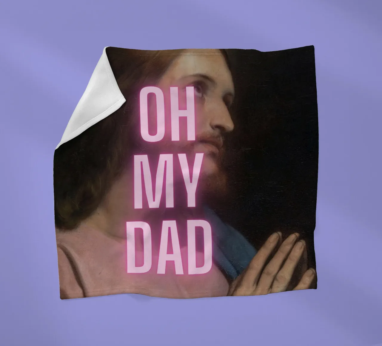 oh my dad coperta in pile da ramosashop