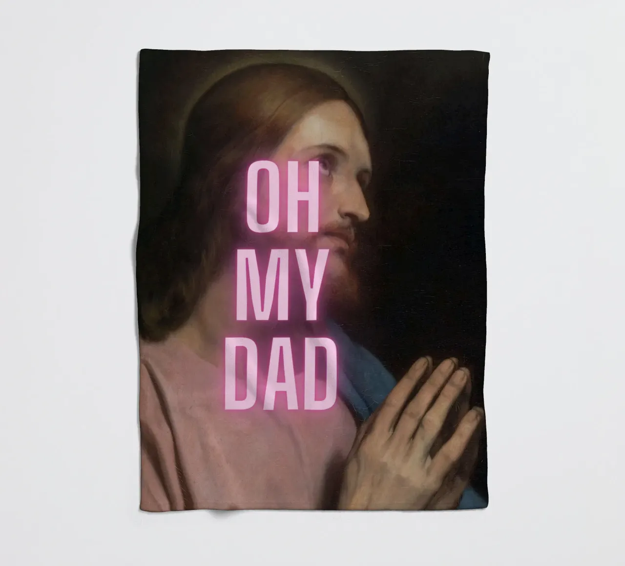 oh my dad coperta in pile da ramosashop