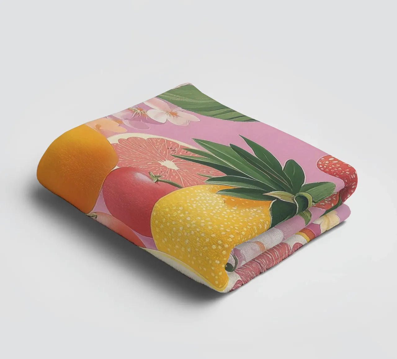 Umore estivo con la frutta asciugamano da bagno da Carinaprint