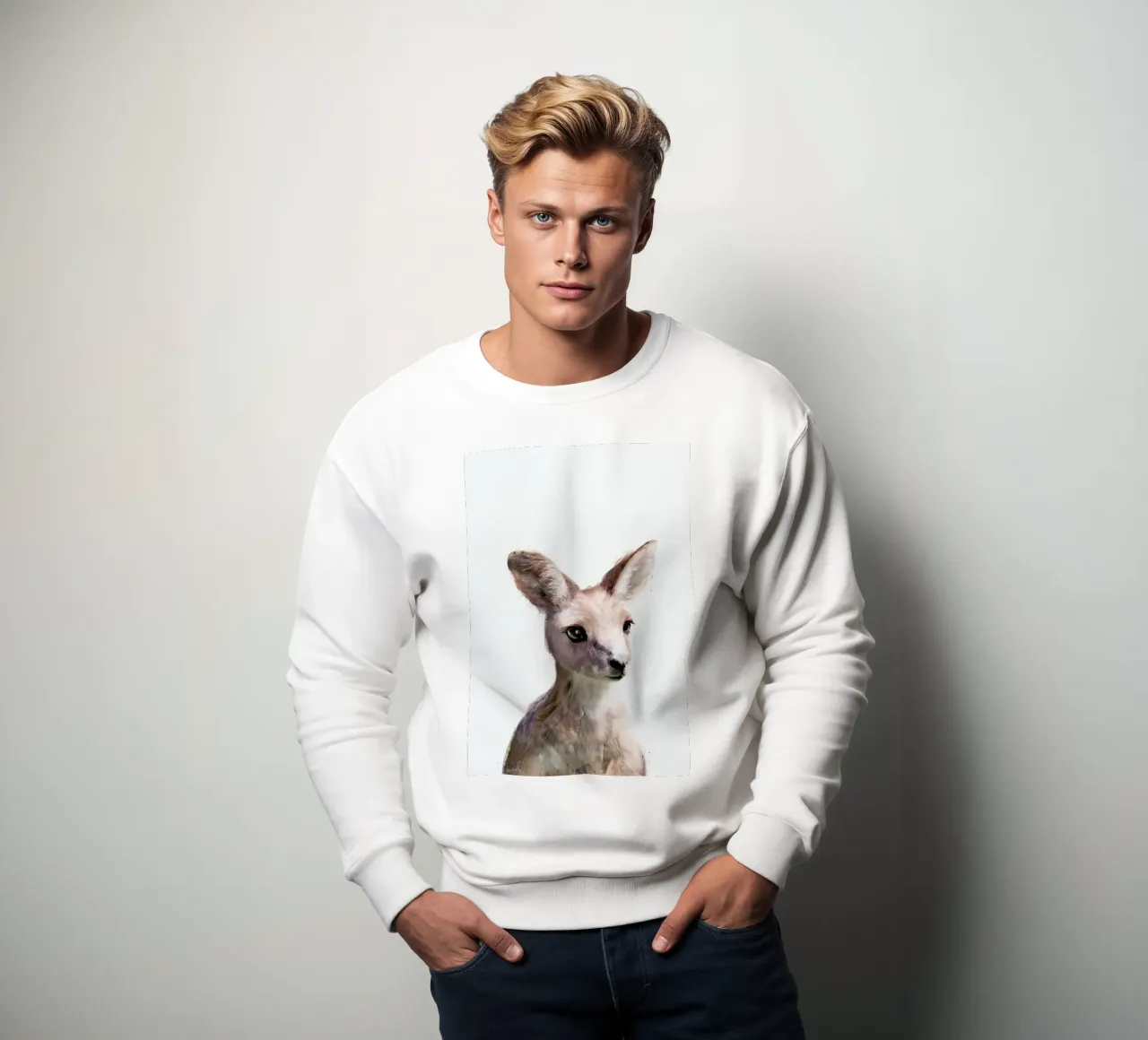Little Kangaroo felpa da Amy Hamilton
