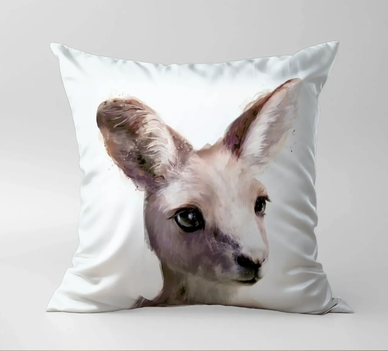 Little Kangaroo cuscino da Amy Hamilton