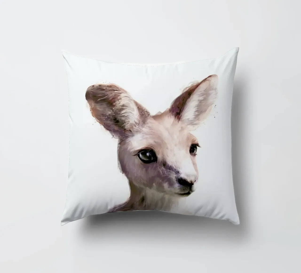 Little Kangaroo cuscino da Amy Hamilton
