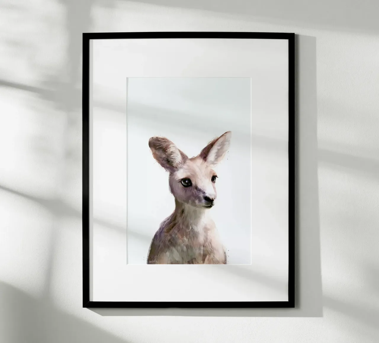 Little Kangaroo carta hahnemühle da Amy Hamilton