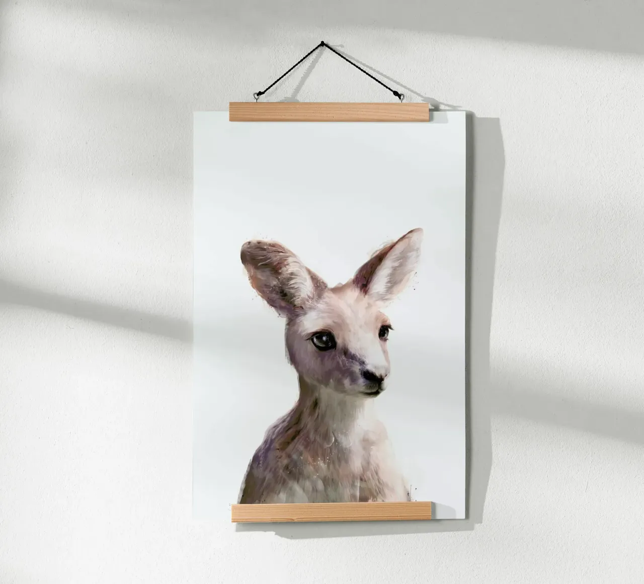Little Kangaroo carta hahnemühle da Amy Hamilton