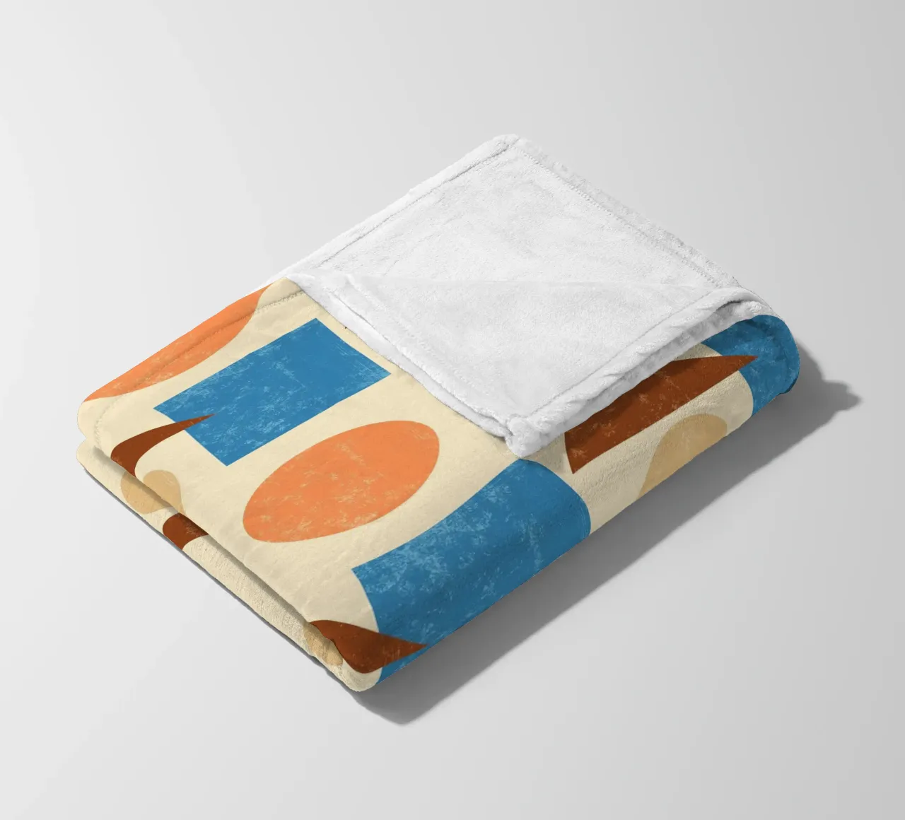 Vintage Geometry coperta in pile da GraffiTimi