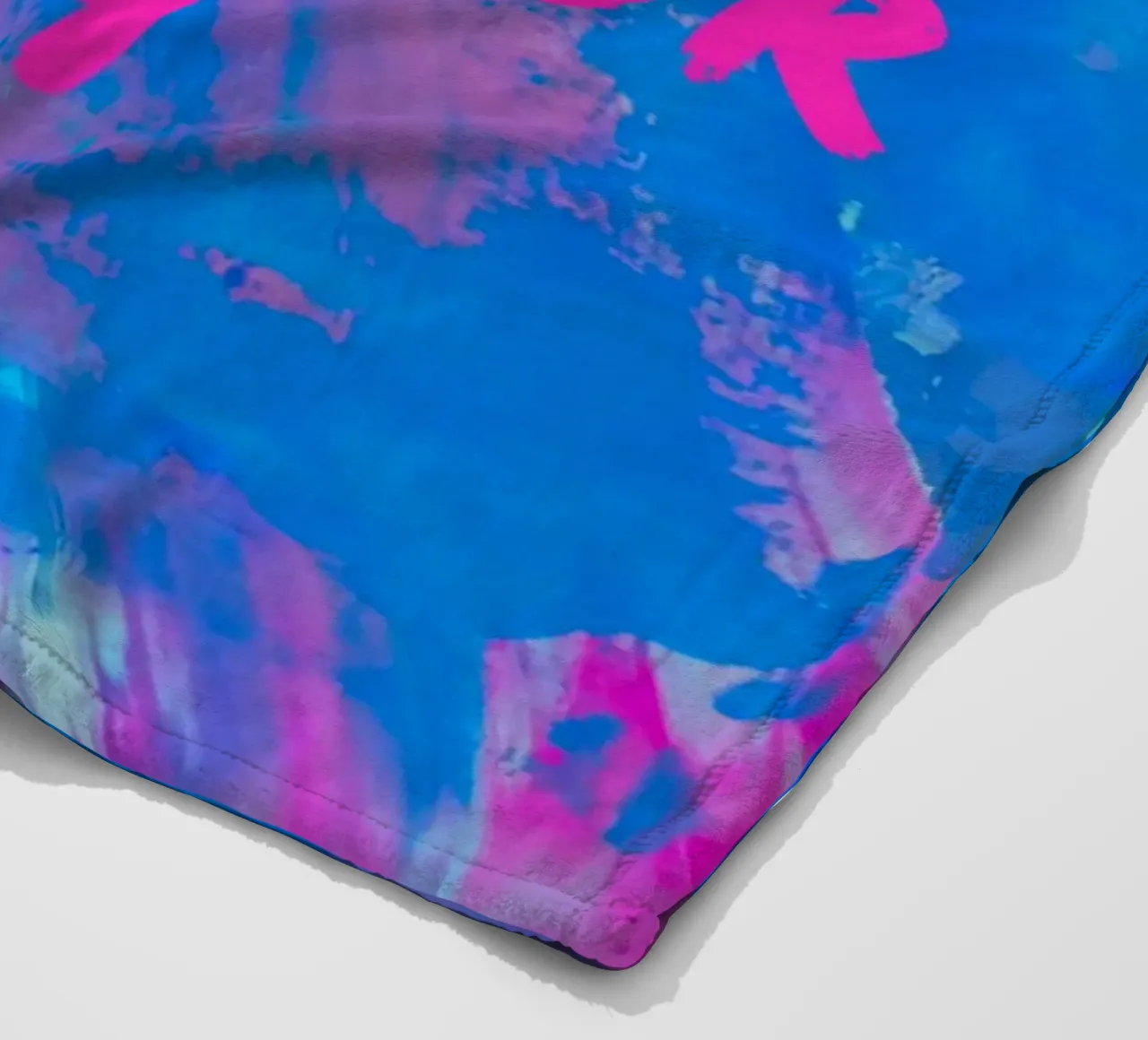 'Don't Let Comparison Steal Your Joy' Colorful Abstract coperta in pile da FABOArt