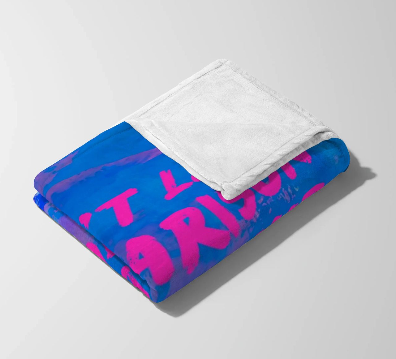 'Don't Let Comparison Steal Your Joy' Colorful Abstract coperta in pile da FABOArt