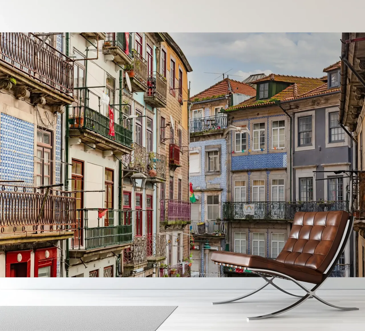 Typical houses in Porto, Portugal photo wallpaper by Carinaprint