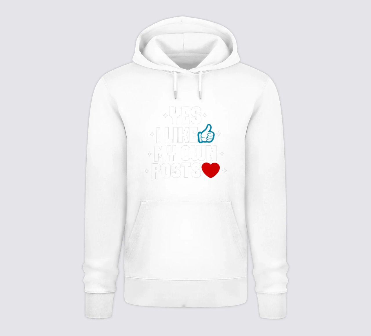 Sì, mi piacciono i miei messaggi felpa con cappuccio da sillyindustries