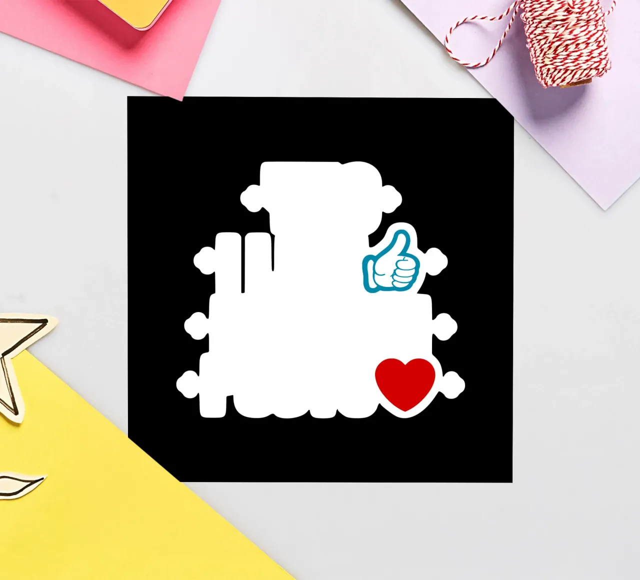 Yes I Like My Own Posts sticker by sillyindustries