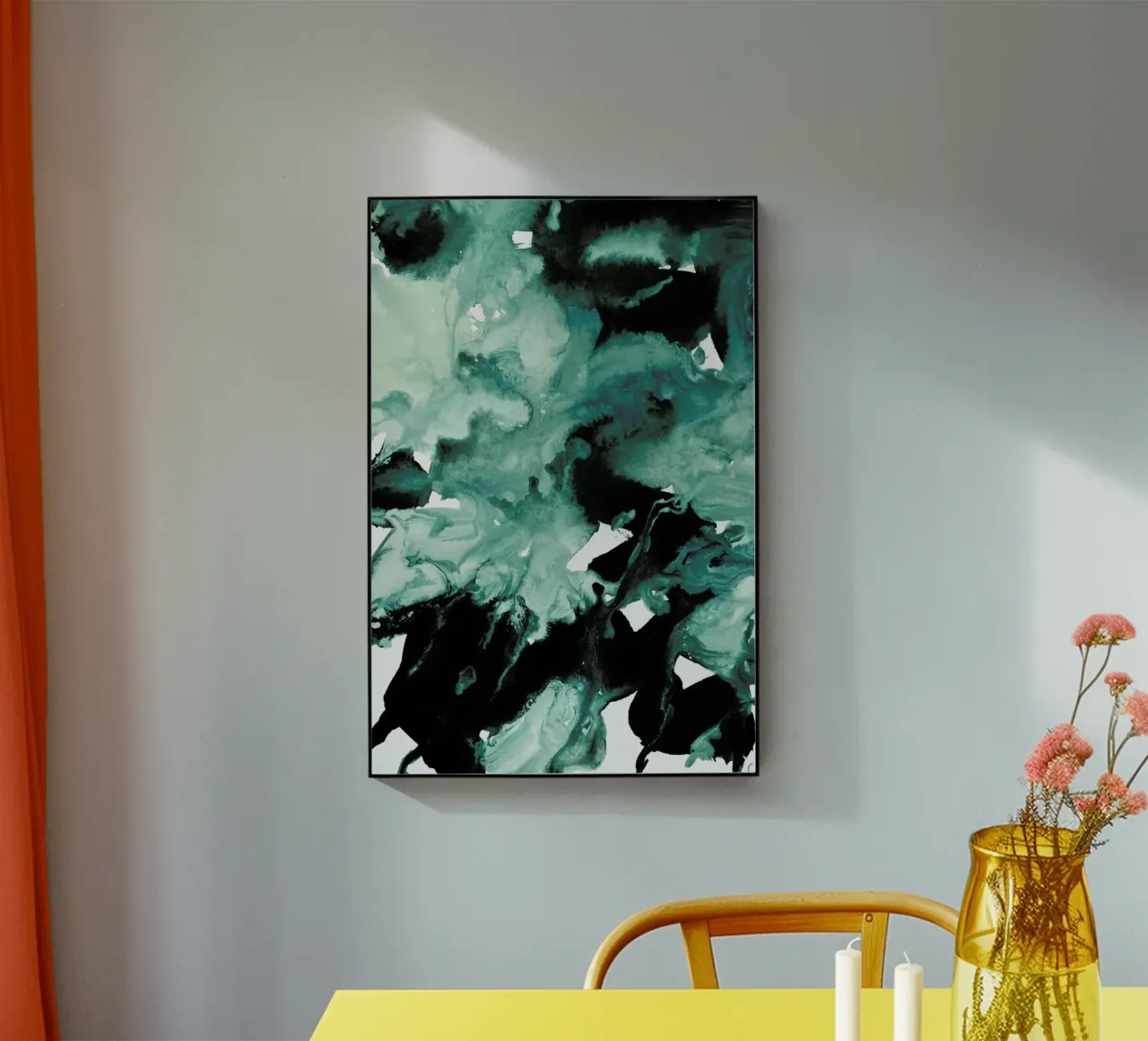 Inkblot Marble 4 plexiglass da IRIS LEHNHARDT FINE ART