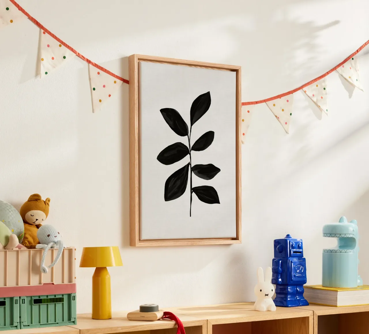 Botanisch I Leinwand von Orara Studio