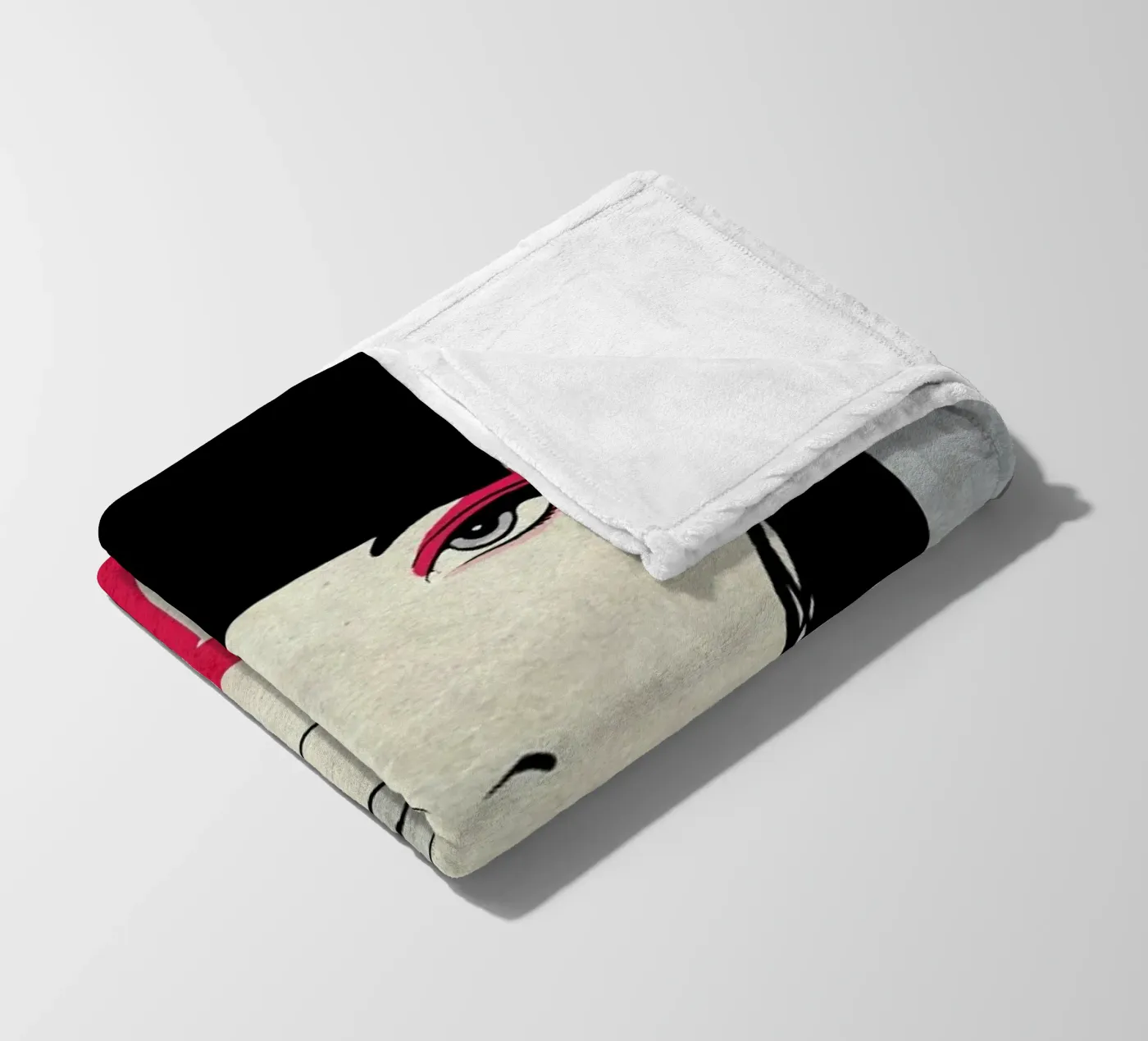 Fringe Fleecedecke von Kuba Gornowicz