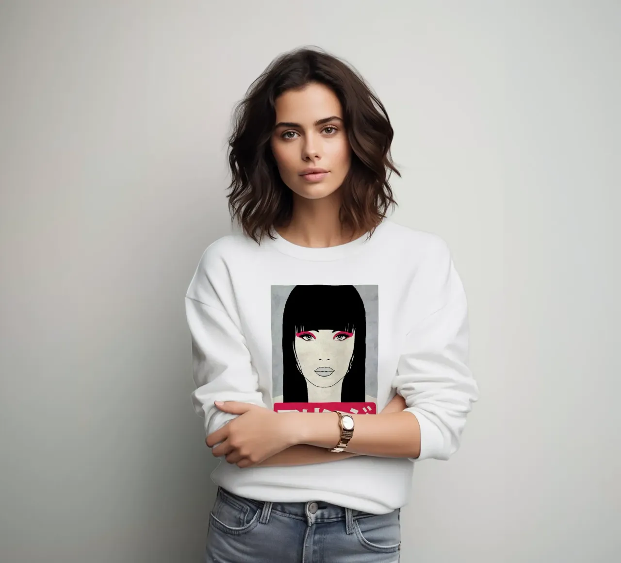 Fringe felpa da Kuba Gornowicz