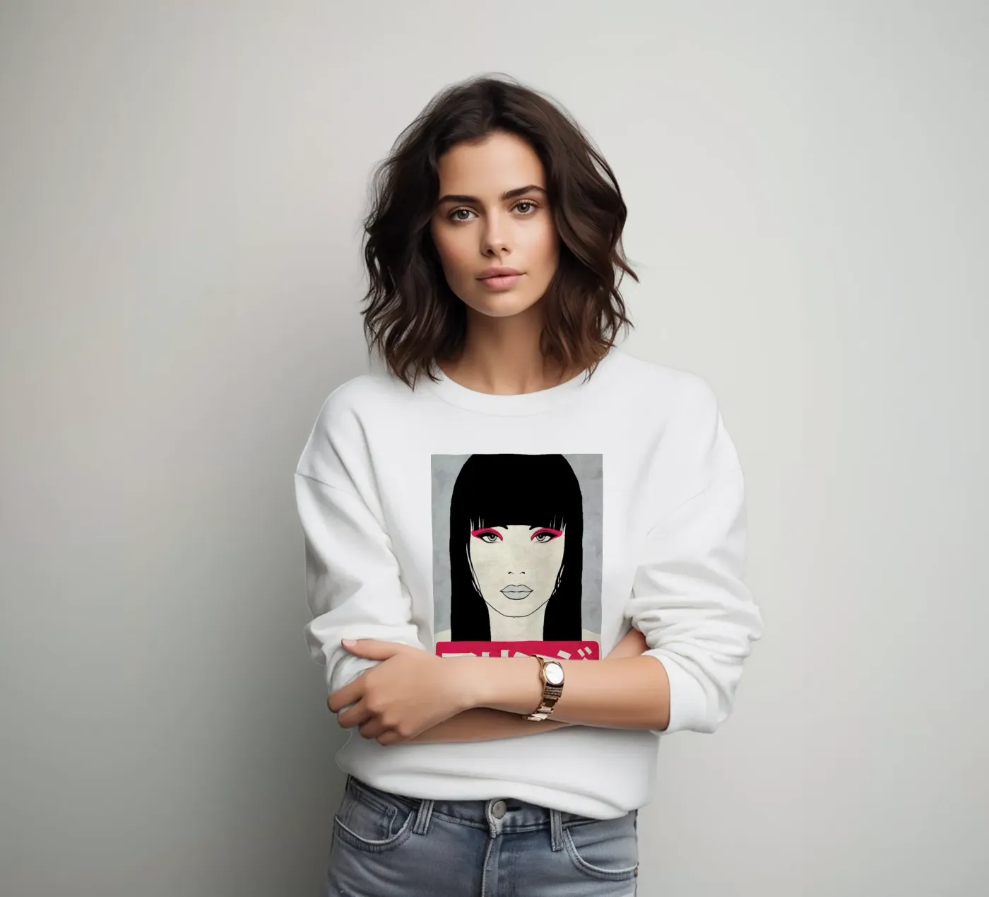 Fringe felpa da Kuba Gornowicz