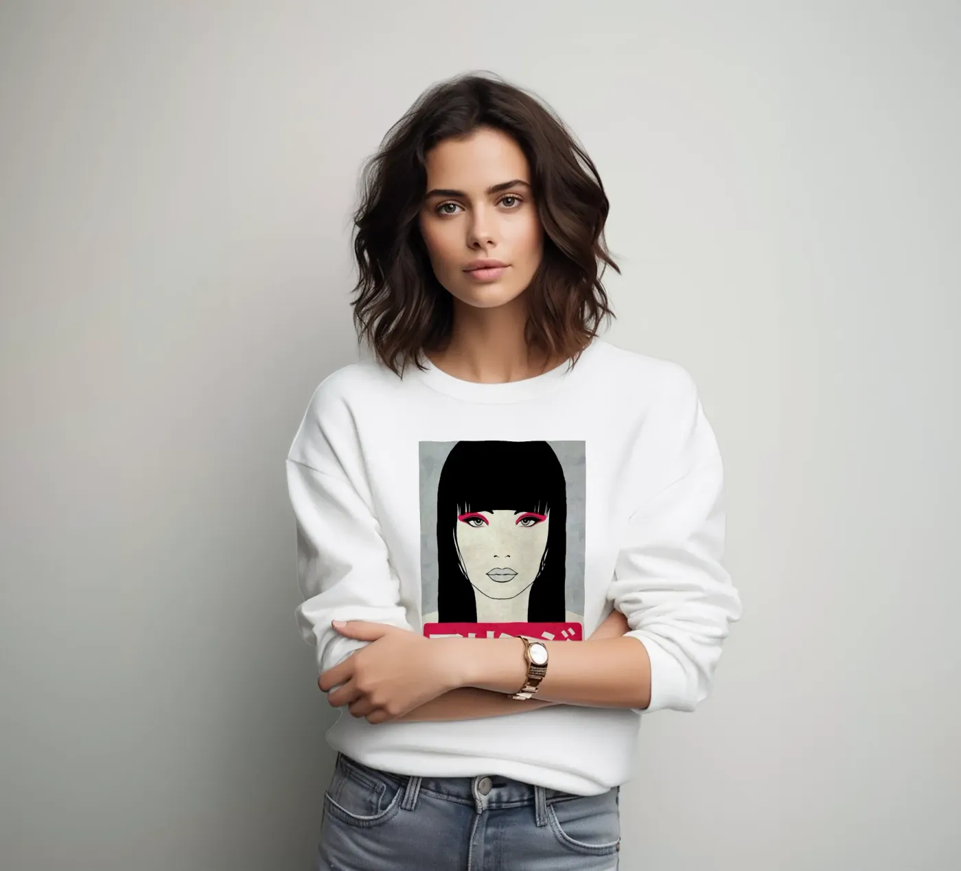 Fringe felpa da Kuba Gornowicz