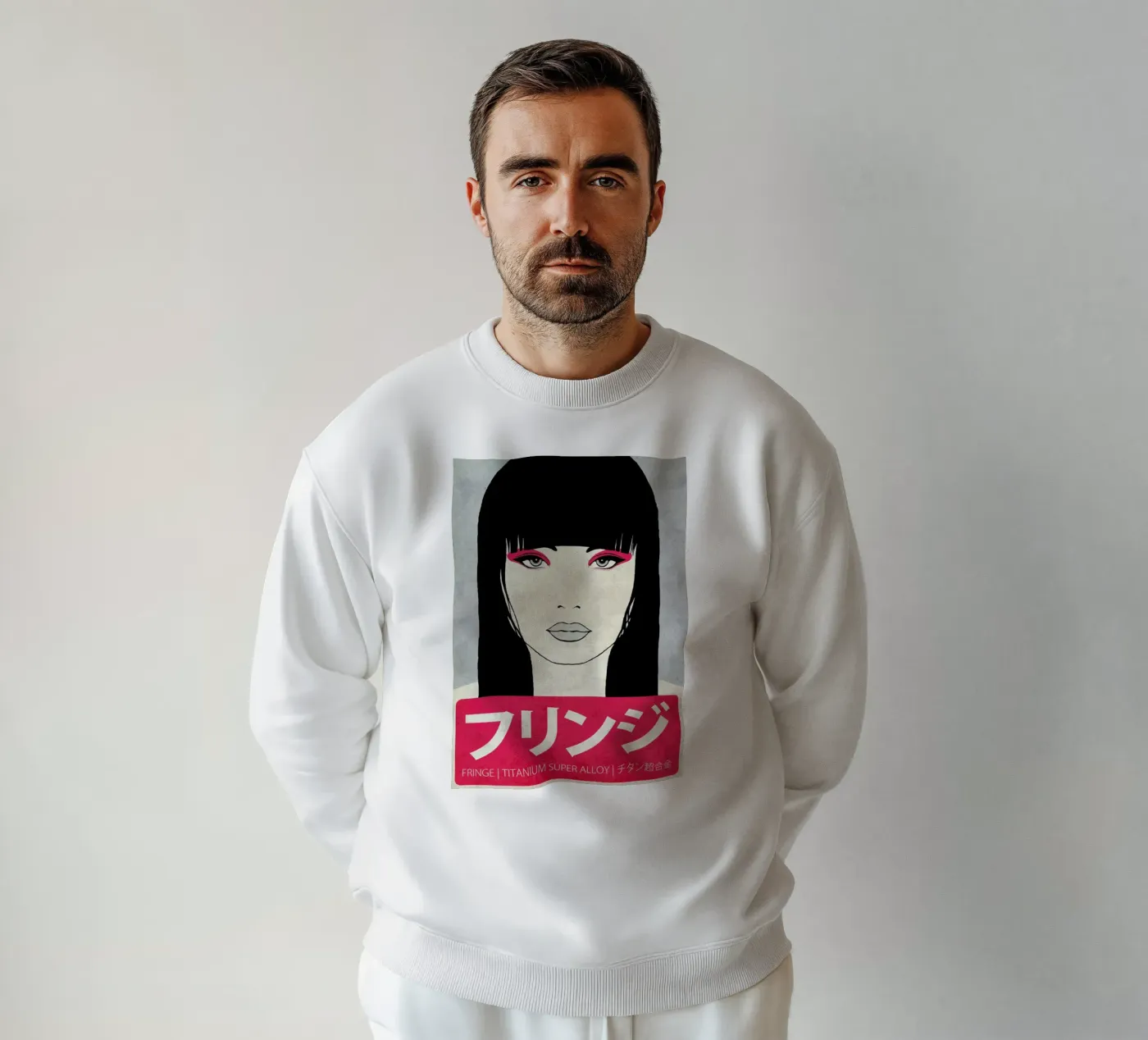 Fringe felpa da Kuba Gornowicz