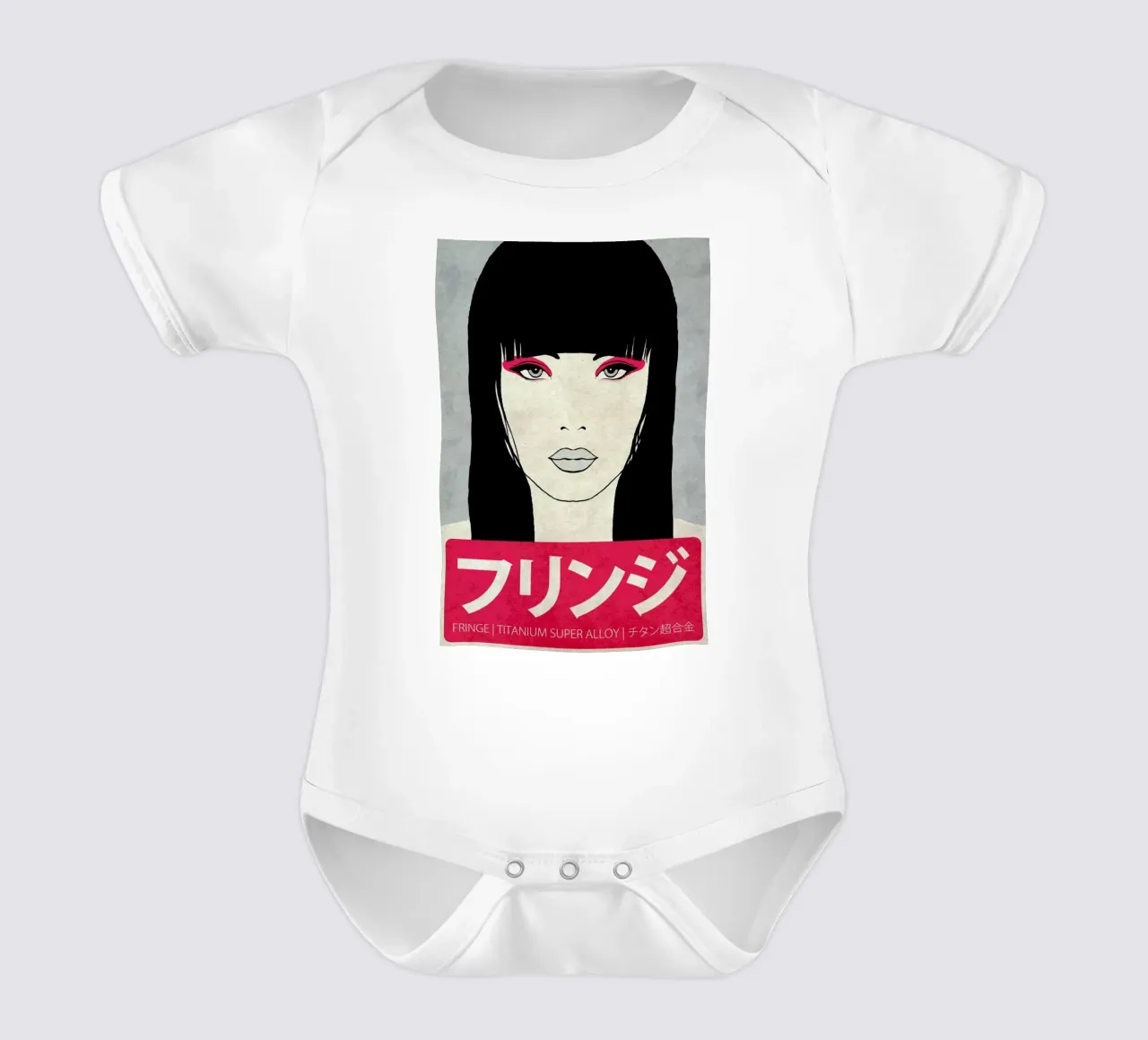 Fringe body neonato maniche corte da Kuba Gornowicz