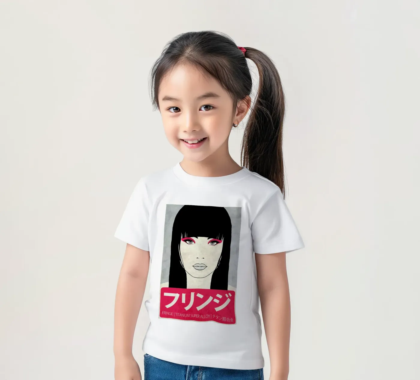 Fringe kinder t-shirt van Kuba Gornowicz