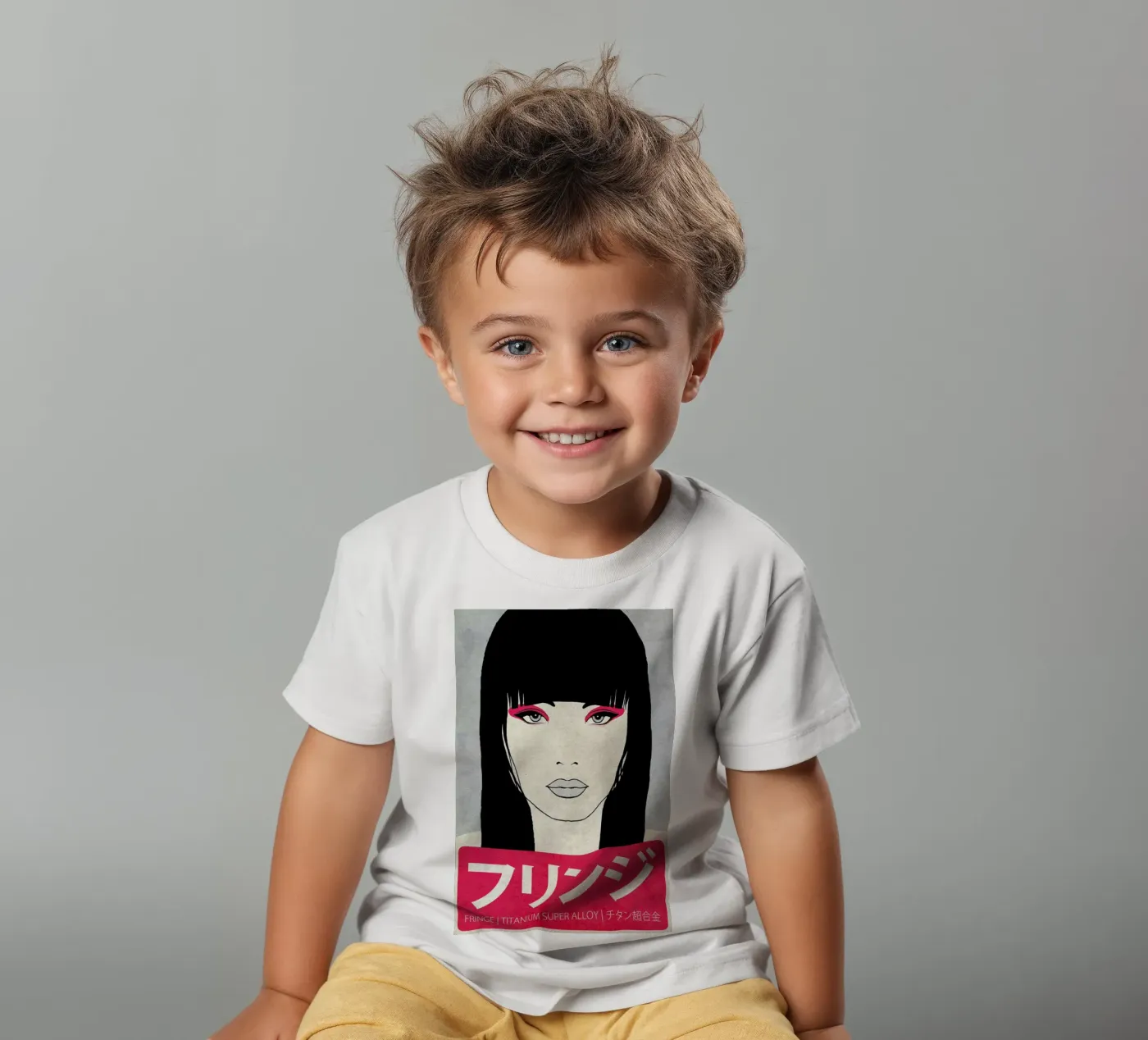 Fringe kinder t-shirt van Kuba Gornowicz