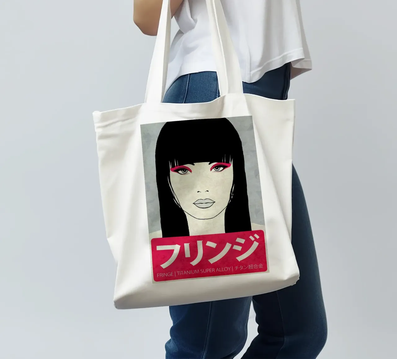 Fringe borsa in juta da Kuba Gornowicz
