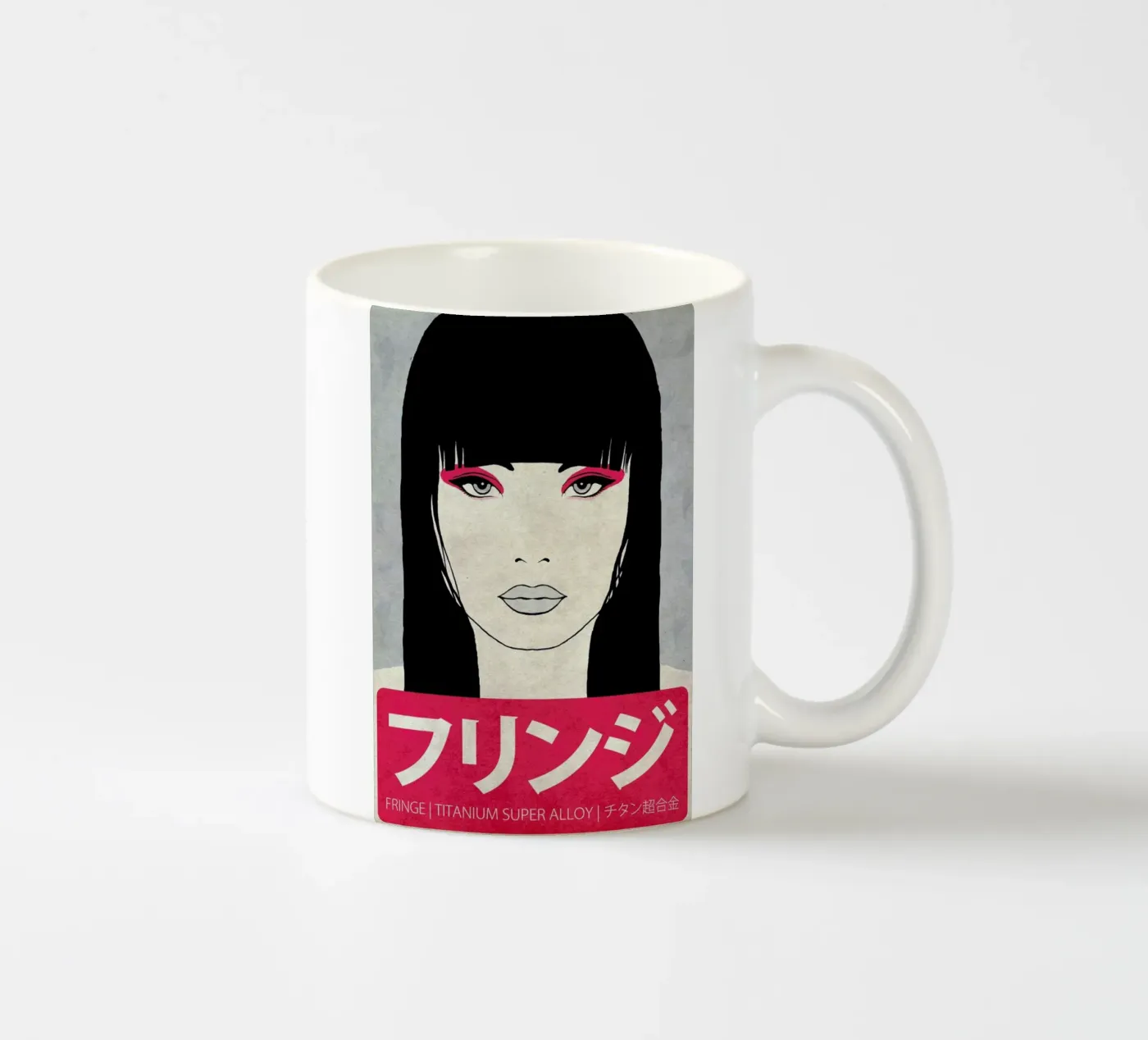 Fringe ceramic mug by Kuba Gornowicz