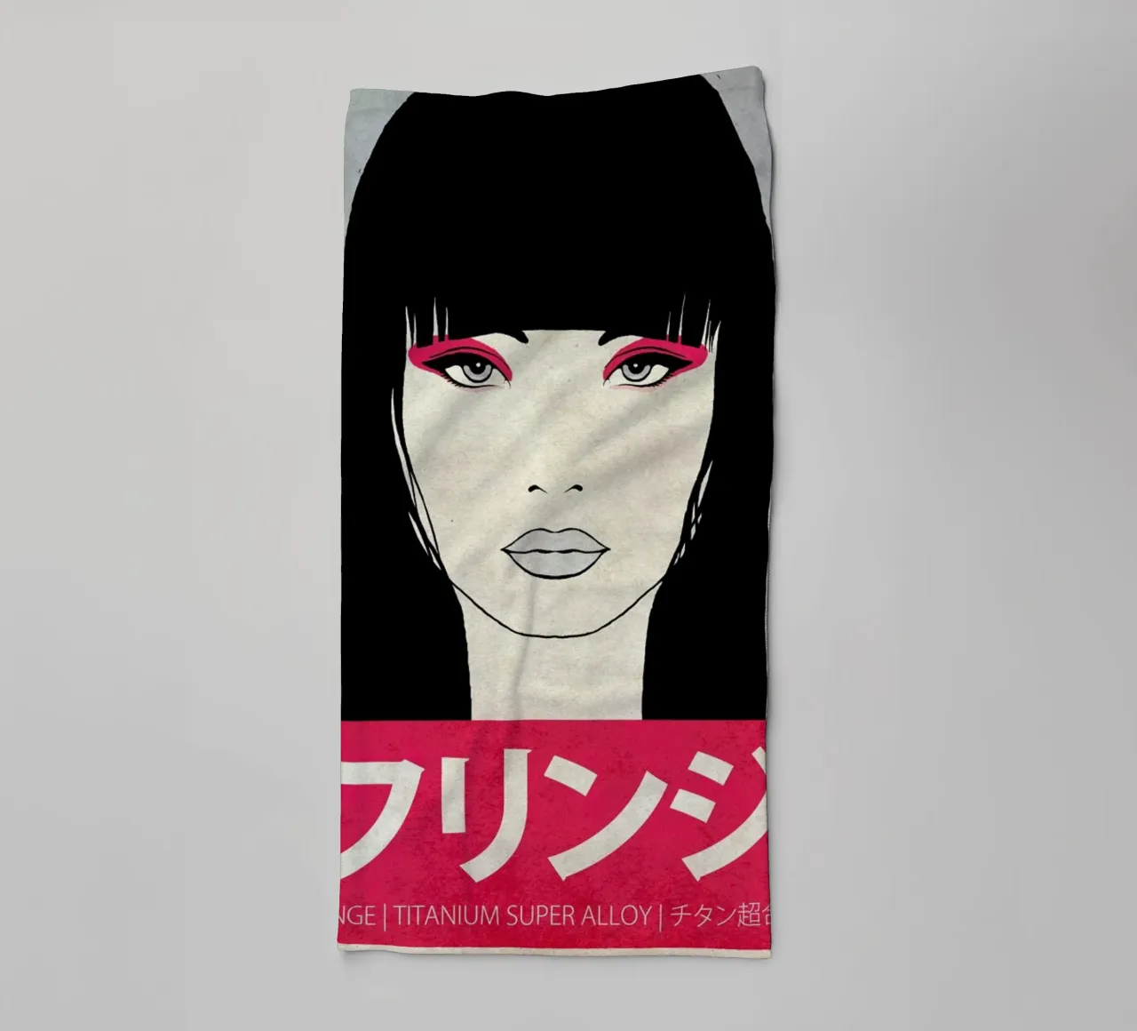 Fringe badhanddoek van Kuba Gornowicz