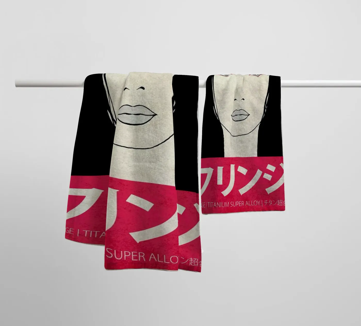 Fringe towel by Kuba Gornowicz