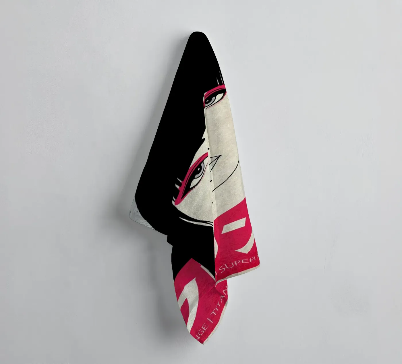 Fringe towel by Kuba Gornowicz