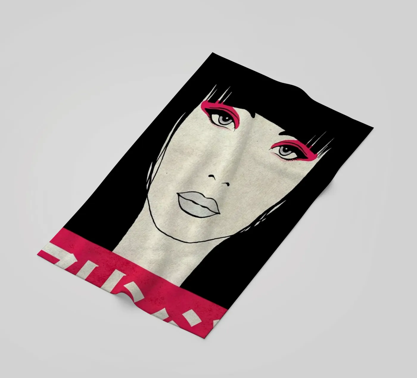 Fringe beach towel by Kuba Gornowicz