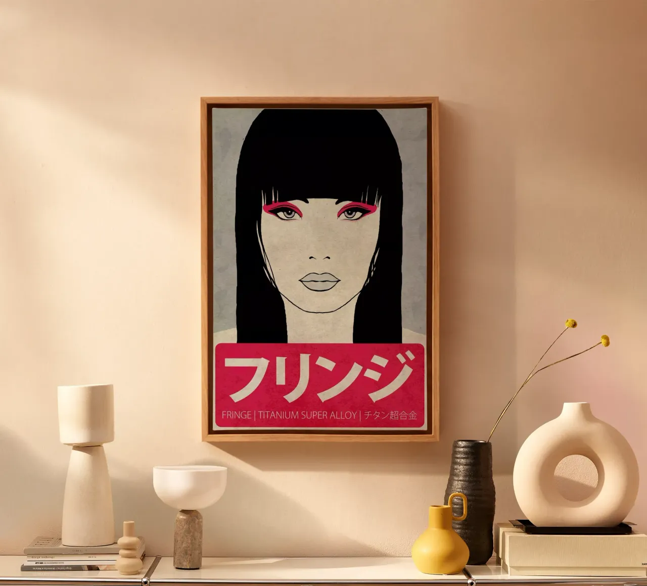 Fringe tela da Kuba Gornowicz