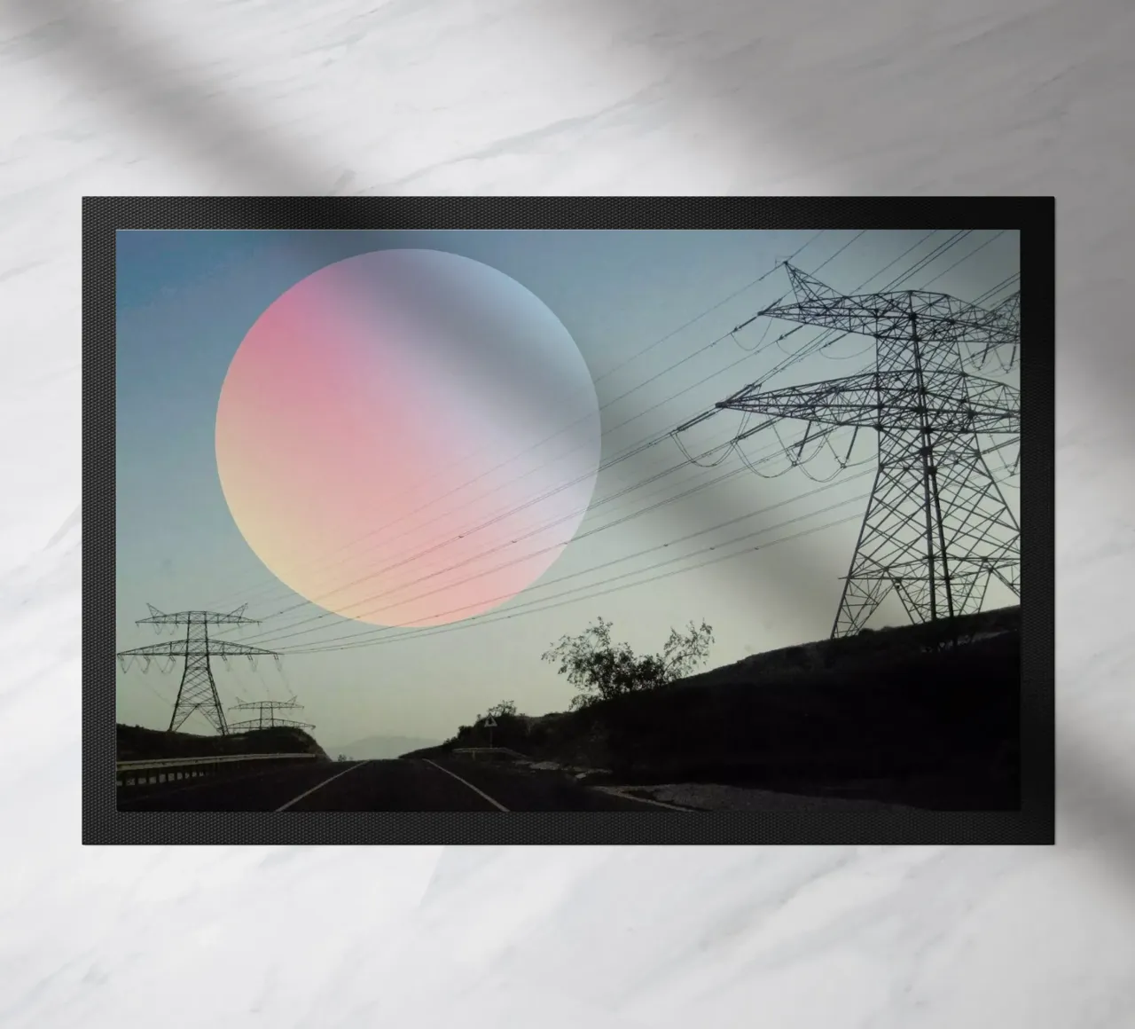 Tseri doormat by Nicolas Messaritis